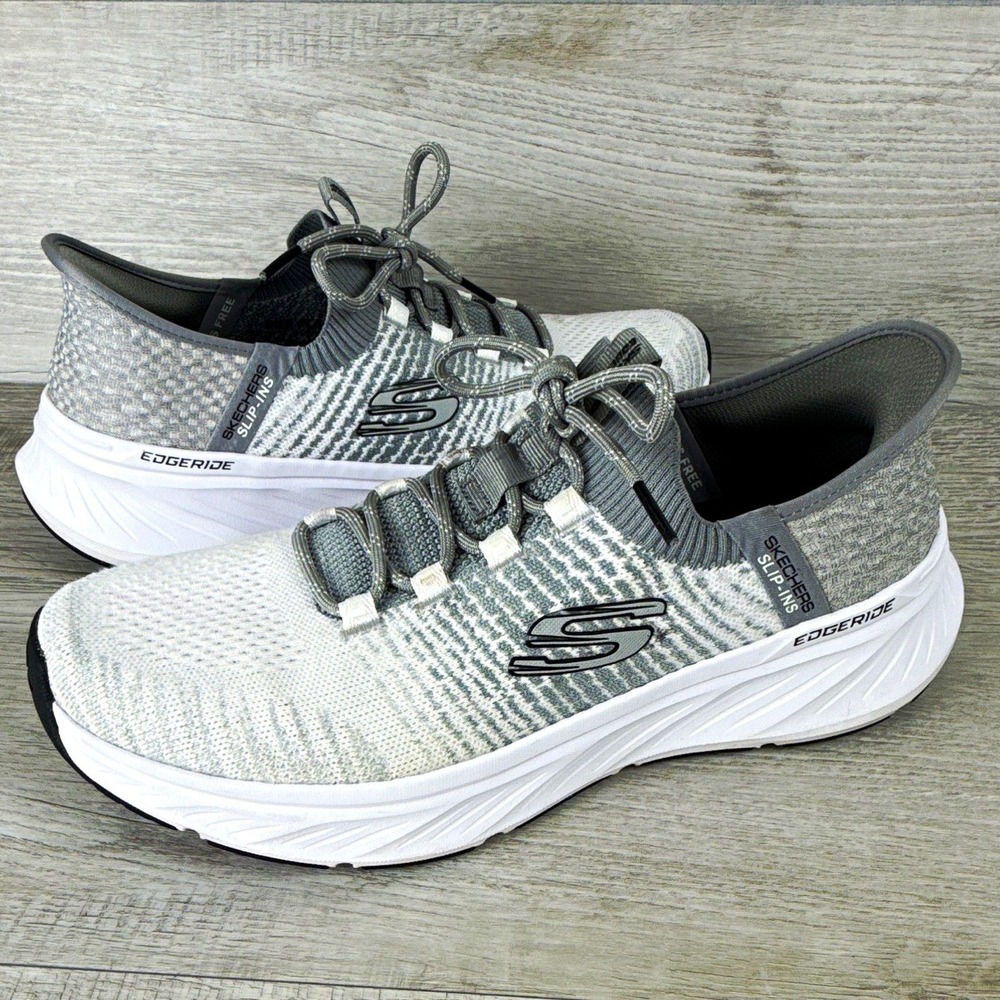 SKECHERS Slip-Ins Edgeride Raygo Men Colorblock Low Top Sneaker 232932 WGY 9